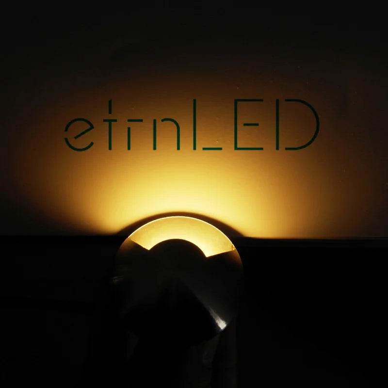 etrnLED 12V 24V Outdoor Garden Side Light Recessed Ground Spot Decking Floor Terrace Lamp Stairs Step Waterproof IP68 RGB RGBW