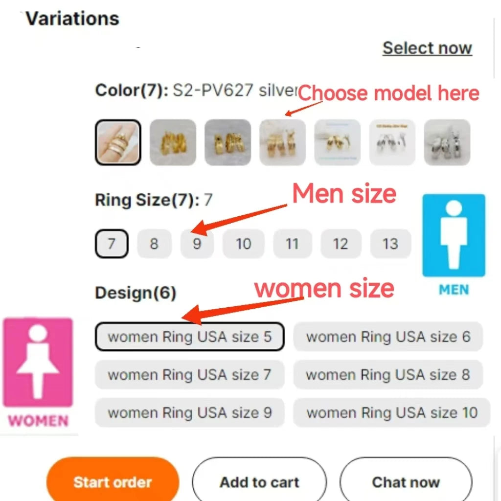 24K Gold Stainless Steel Wedding Bands 3pcs Classic Bridal Sets Love Lovers Number Wedding Rings 18K Discount Fashionable Styles
