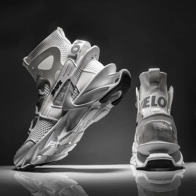 Men's Casual Sneakers Breathable Luxury Trainer Race Shoes Fashion Loafers Running Shoes for Male Comfortable Tenis