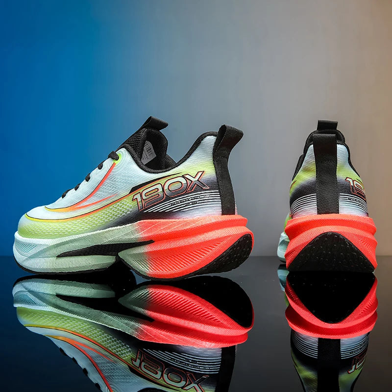 2025 Men's Lightweight Running Shoes Breathable Sports Shoes with Carbon Plate Cushion New Pair Shoes for Men
