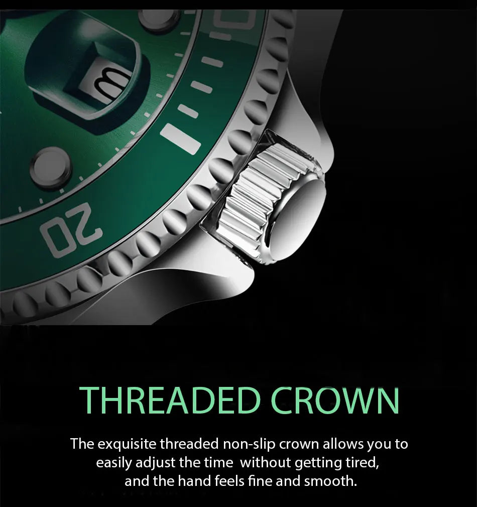 LIGE Top Brand Luxury Fashion Diver Watch Men 30ATM Waterproof Date Clock Sport Watches Mens Quartz Wristwatch Relogio Masculino