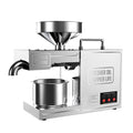 Small 110v Commercial Corn Coconut Palm Oil Extruder 220v Stainless Steel Peanut Sunflower Oil Extrusion Machine