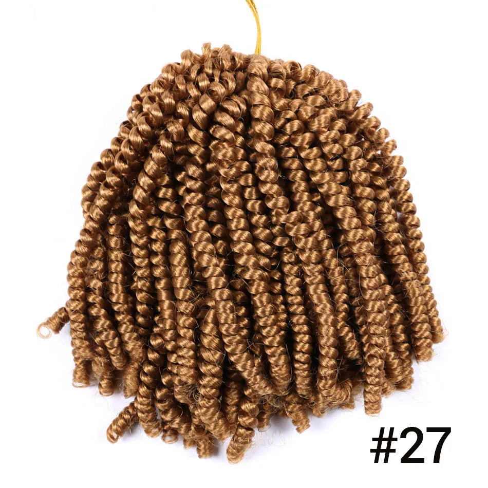 Ombre Spring Twist Braiding Hair Synthetic Crochet Braids Passion Twist Pre-Twist Crochet Hair Extensions Jamaica Bounce Twist