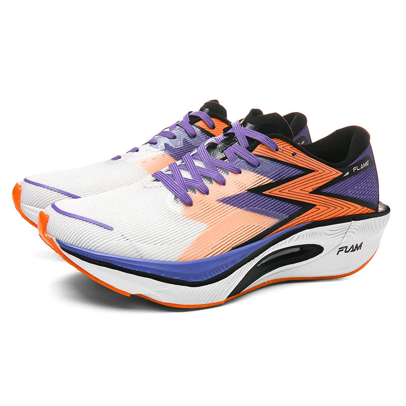 2026 LA Latest Laufschuhe Herren Carbon Fiber Flame Mesh Casual Walking Sneakers Blank Men Breathable Custom Women Running Shoes