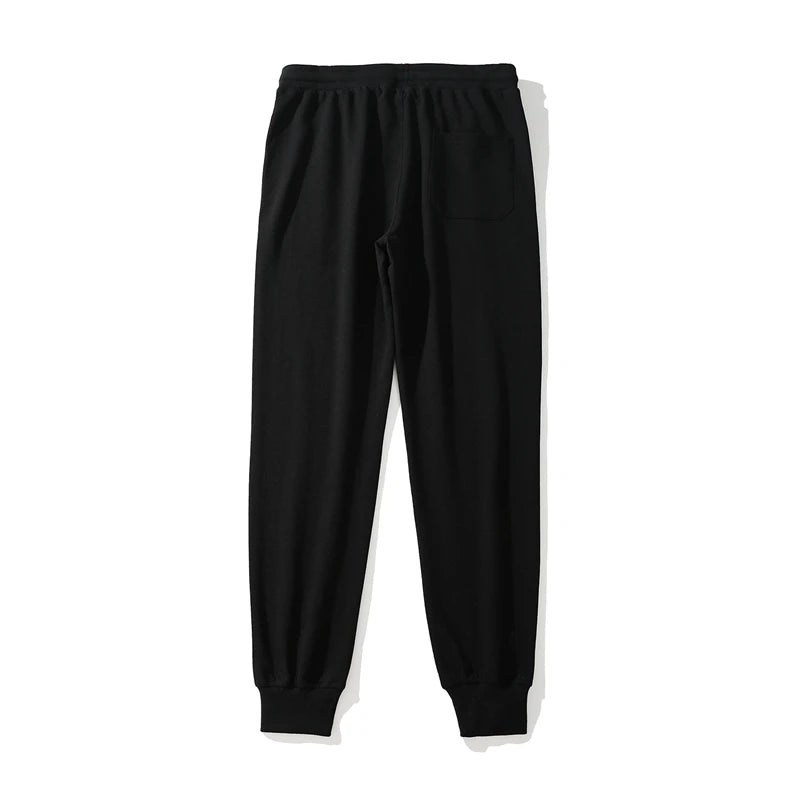 Vintage Sports Sweatpants Spring Autumn New Cotton Brown Joggers Fitness Casual Pencil Pants Loose Home Comfortable Sweatpants