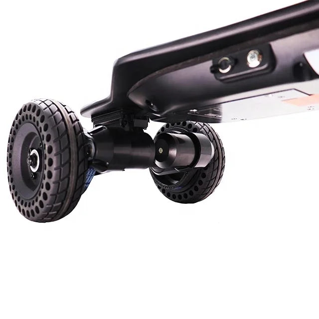 Dual Belt Motors 2000W 36V 7.5A Electric Skateboard LED Barfor Street Crusing or off Road Riding Electric Skateboard All Terrain