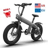 2025 New Popular Battery Bicicletta Elettrica Bikes-elektro Drive 20 Inch Fat Tire Electric Bike Full Suspension Mtb City Ebike