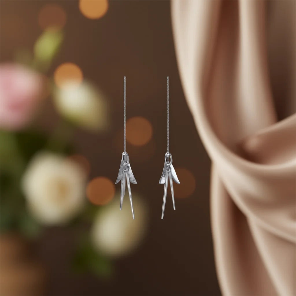 Tibetan Silver Arrow Drop Earrings For Women Trendy Fashion Jewelry E602 Silver Alloy Earrings