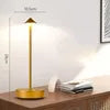 Rechargeable Cordless LED Table Lamp with Touch Control Dimmable & Eco-Friendly Modern Design for Bedroom Use