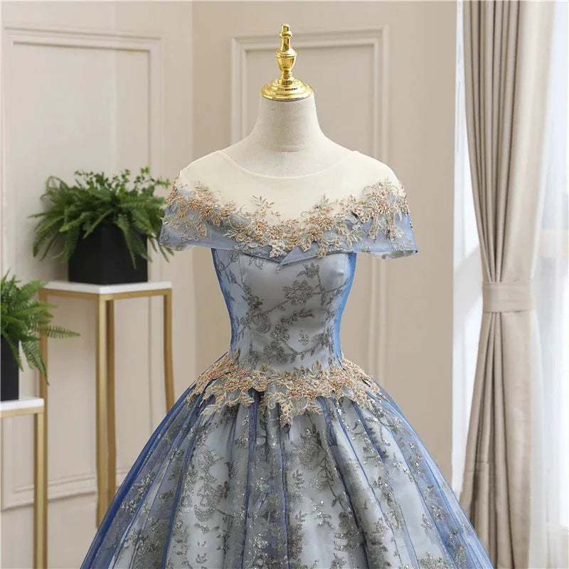 New Chorus Dress Long Vocal Bel Canto Art Test Host Annual Solo Evening Gown Peng Skirt