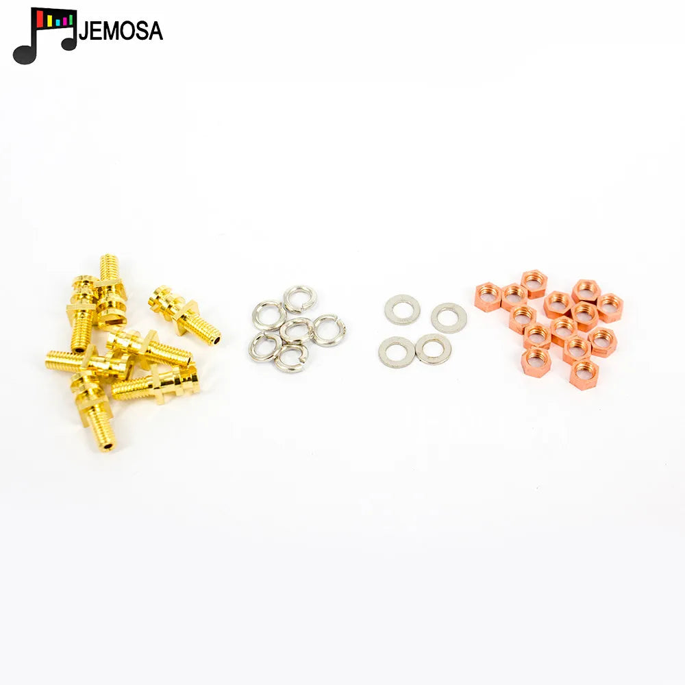 DIY Project Audio Strip Tag Board Turret Board Terminal Lug Board For Tube Amplifier DIY Kit Copper Plated Gold Turret