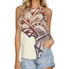Polynesian Tribal Design Women Vest Summer Casual Sleeveless t Shirt Custom Print Plus Size Polyester Cotton tank Tops