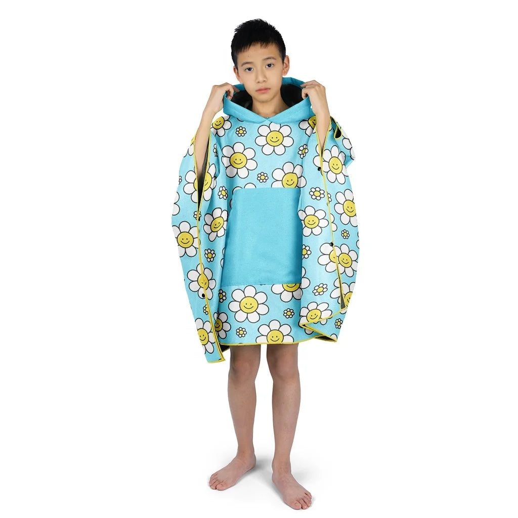 China Top Ten Selling Quick Dry Soft Hooded Towel for Children