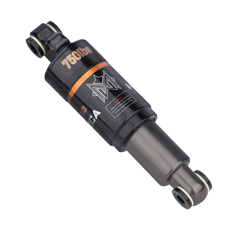 MEROCA MTB Mountain Bike Rear Shock Absorber 125/150/165/190mm 750/850/1000LBS Oil Spring Bicycle Shock Absorber Accessories