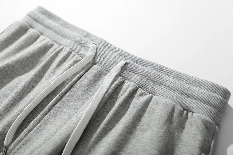Vintage Sports Sweatpants Spring Autumn New Cotton Brown Joggers Fitness Casual Pencil Pants Loose Home Comfortable Sweatpants