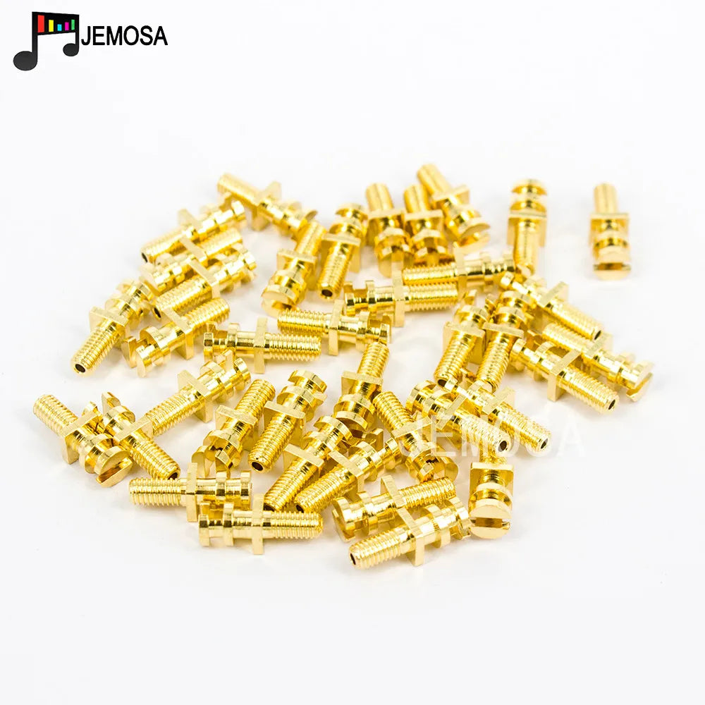 DIY Project Audio Strip Tag Board Turret Board Terminal Lug Board For Tube Amplifier DIY Kit Copper Plated Gold Turret