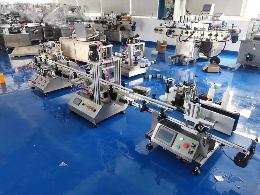 Desktop Automatic Small Chemical Shampoo Essential Oil Perfume Liquid Bottle Filling Capping Labeling Machine with PLC Engine
