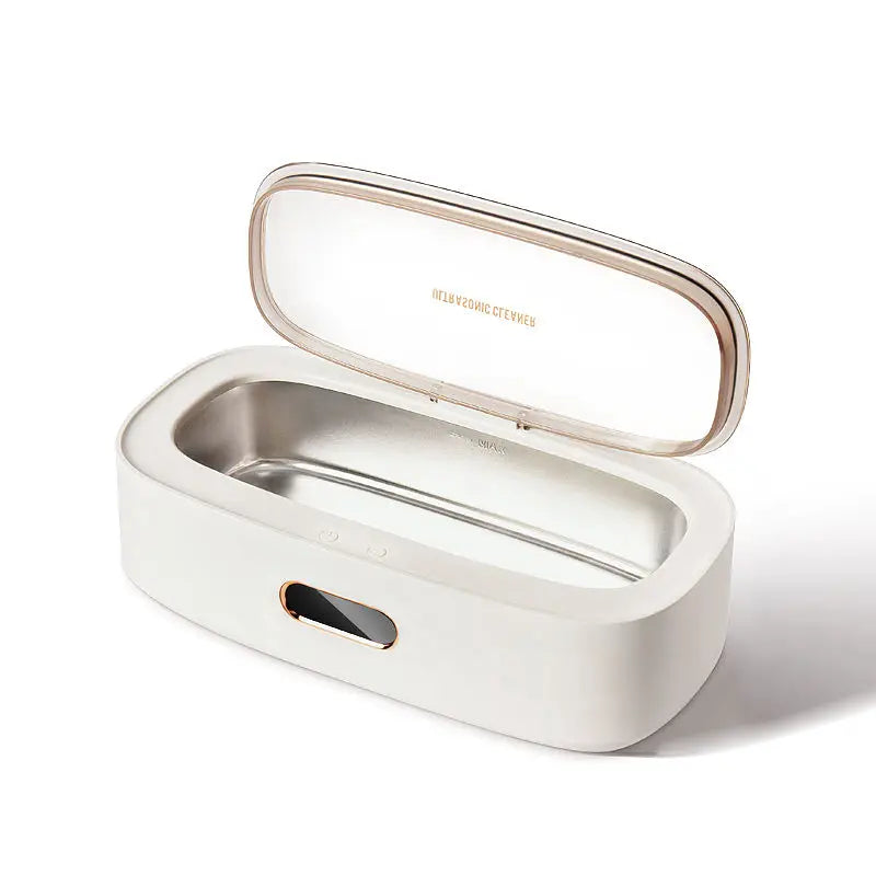 Ultrasonic Automatic Glasses Cleaner Ultrasonic Cleaning Machine Portable Glasses Cleaner for Glasses Jewelry
