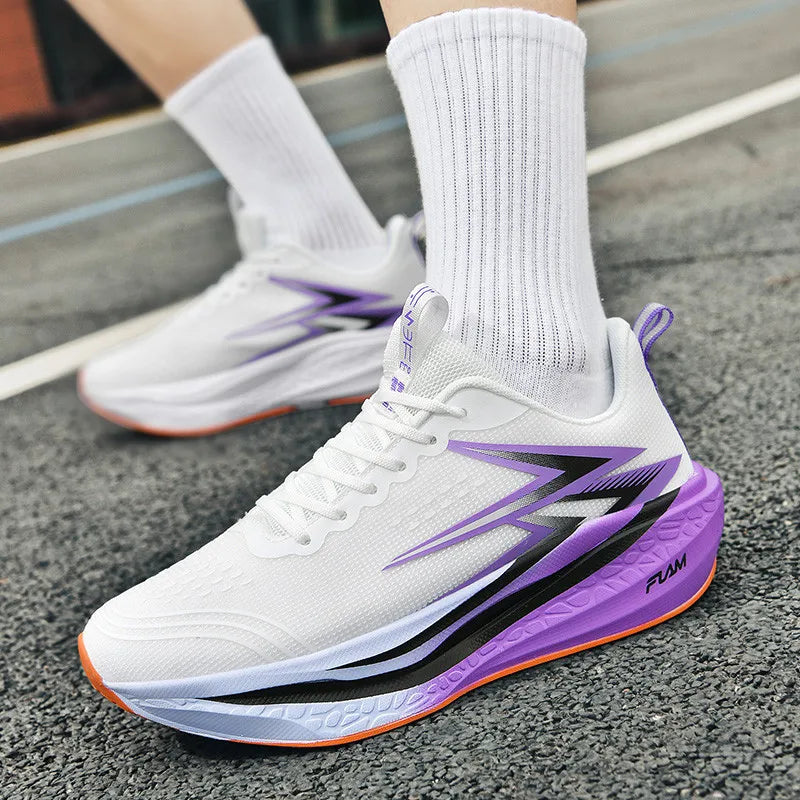 Unisex Running Shoes Lightweight Breathable Durable Comfortable Fashion Sneakers Large Size Sport Trainers