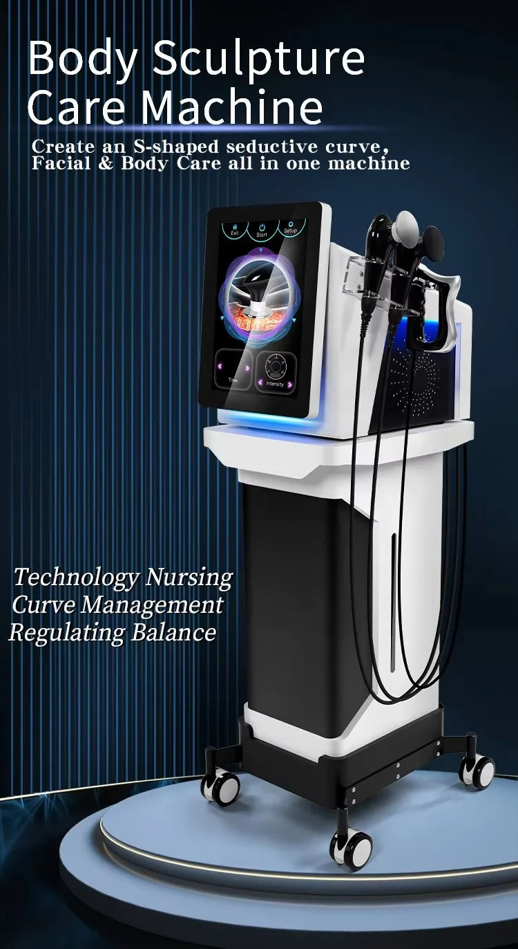 Tecar Therapy Indiba 448Khz Monopolar RF CET Face Lifting RET Body Contouring 448K Reduction Diathermy RF Machine