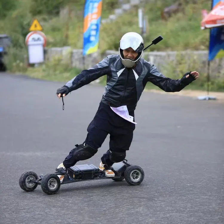 4000W Dual-Drive Aluminum Alloy Electric Scooter with Sensor 300kg Payload and CNC Wheel Hub for Heavy-Duty Off-Road Use