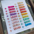 Cat Eye Nail Oil Glue 19 Color Sparkling White Cat Eye Nail Art New Product Beiluo Secret Realm Glass Bead Porcelain White