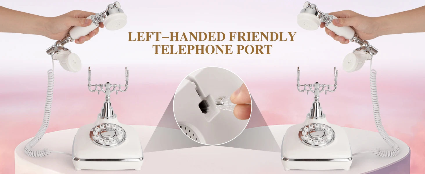 New Arrival Wedding Audio Guest Book Phone Recorder Customized Audio Message Birthday Ceremony Party Audio Guestbook Retro Phone