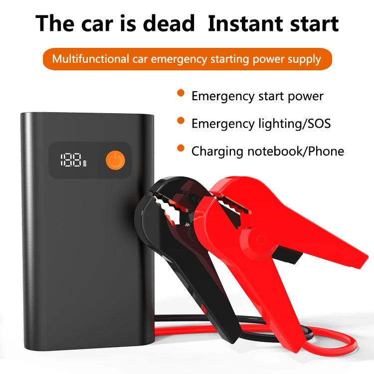 Hot Sale Portable 1800A 12V Jump Starter Multifunction Car Power Bank with Emergency Tools