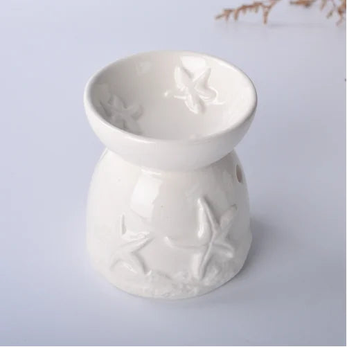 Home Decor Gifts Aroma Essential Warmer Aromatic Fragrance Lamp for Perfume Wax Melt Burners Tealight Holder Ceramic Oil Burner