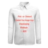 Personality Red Black Gradient Polynesian Printed Shirts Long Sleeve Big Size Men Shirt Hawaii Island Casual Shirts