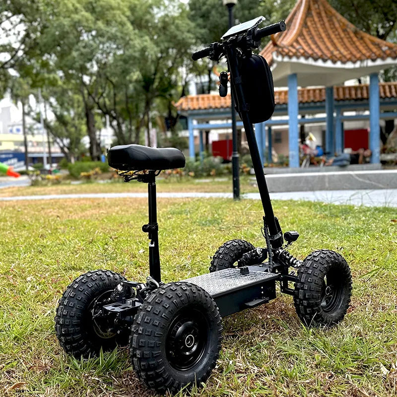 Factory Direct MIA11 Inch Four-wheel Electric Scooter Tilting Body Folding Off-road Vehicle High-speed Four-wheel Drive 200kg
