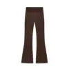 PB&ZA Women 2025 Autumn New Chic Fashion Elastic Waist Horn Pants Vintage High Waist Female Trousers Mujer