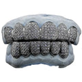 Luxury VVS Moissanite Grillz Hip Hop 925 Sterling Silver IGI Certified Customized Size Christian Unisex