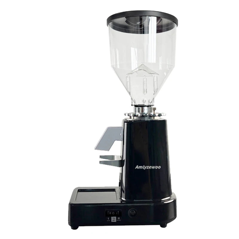 Noiseless Electric Coffee Grinder with 19 Scales Adjust Stainless Steel Blade Smooth Powder Coffee Mill Household French Press
