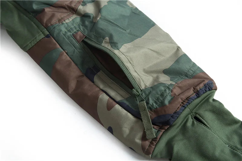 Mege Men's Tactical Jacket Coat Fleece Parka Outdoor Outwear Lightweight Gear