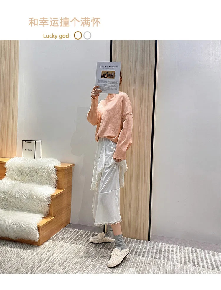 Winter Warm Plush Mules Women One Band Fur Slippers Cozy Cotton Shoes Woman Flats Cover Toe Fleeces Slides Femme Wool Pantuflas