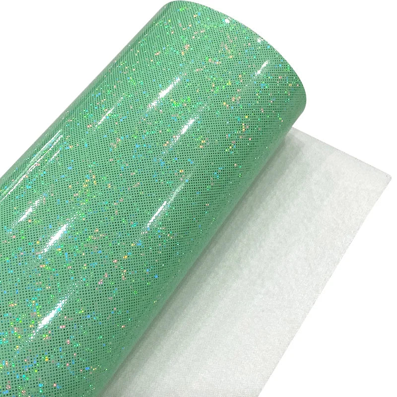 PU Synthetic Leather Babysbreath Film Smooth Pu Leather  in Roll  for Making Bags and Shoes