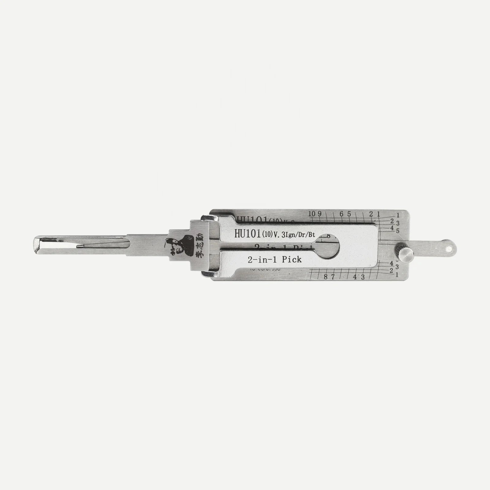 Original Lishi Tools HU101 2 in 1 Locksmith Tools Lock Pick for Door Lock Opener Professional Hand Tools