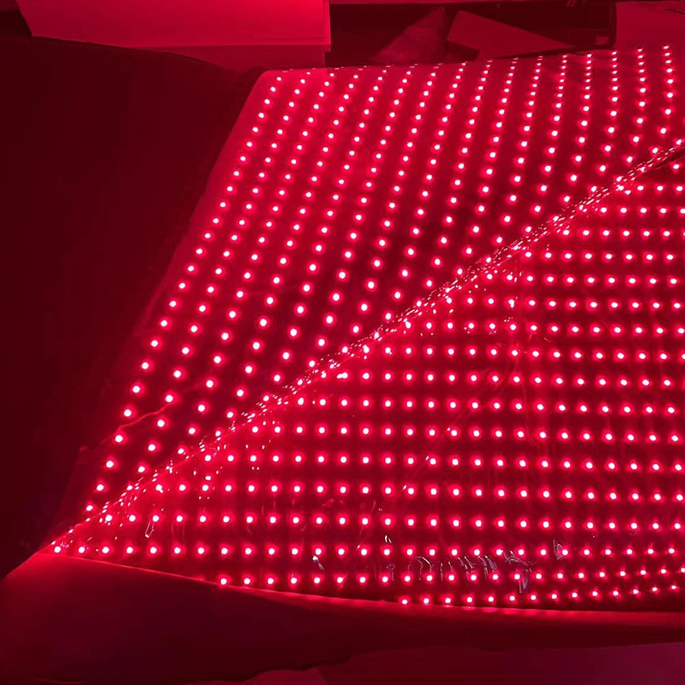 USA Stock Red Light Therapy Sleeping Bag Mat 660nm 850nm for Muscle Recovery Sleep Wellness Home Spa Use