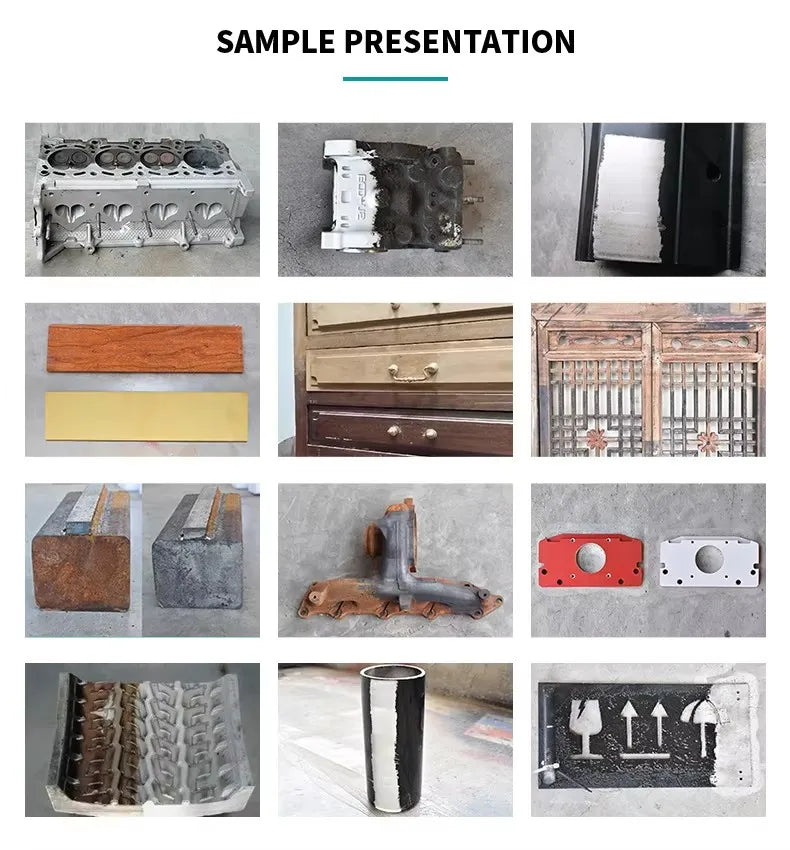 2024 Pulse Laser Rust Removal Machine Price to Remove Rust From Construction Tools 200W 300w Laser Cleaning Machine