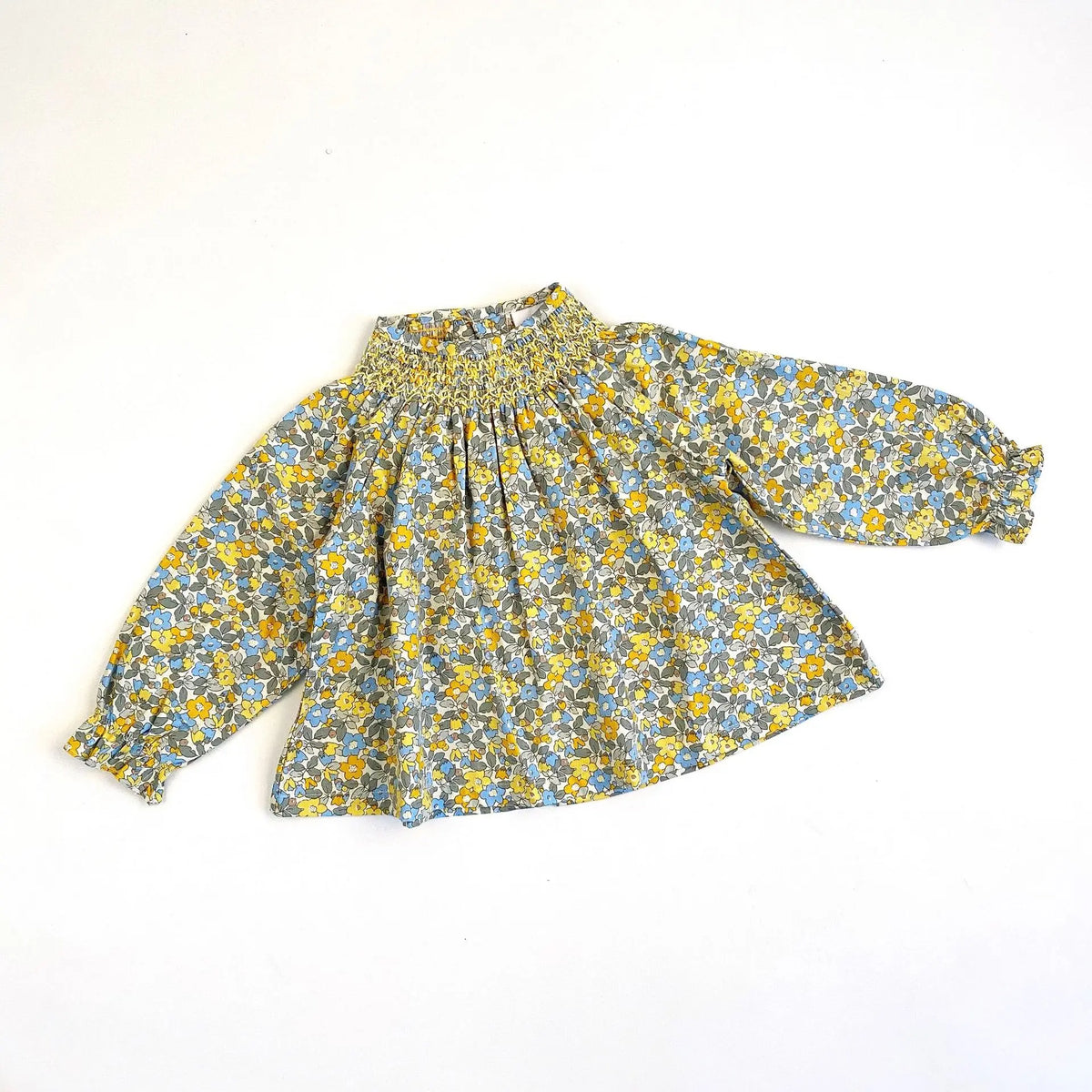 Autumn Spring Children Clothing Toddler Baby Girls Clothes Cotton Long Sleeve Flower Embroidery Baby Girls T-shirt Kids Shirt