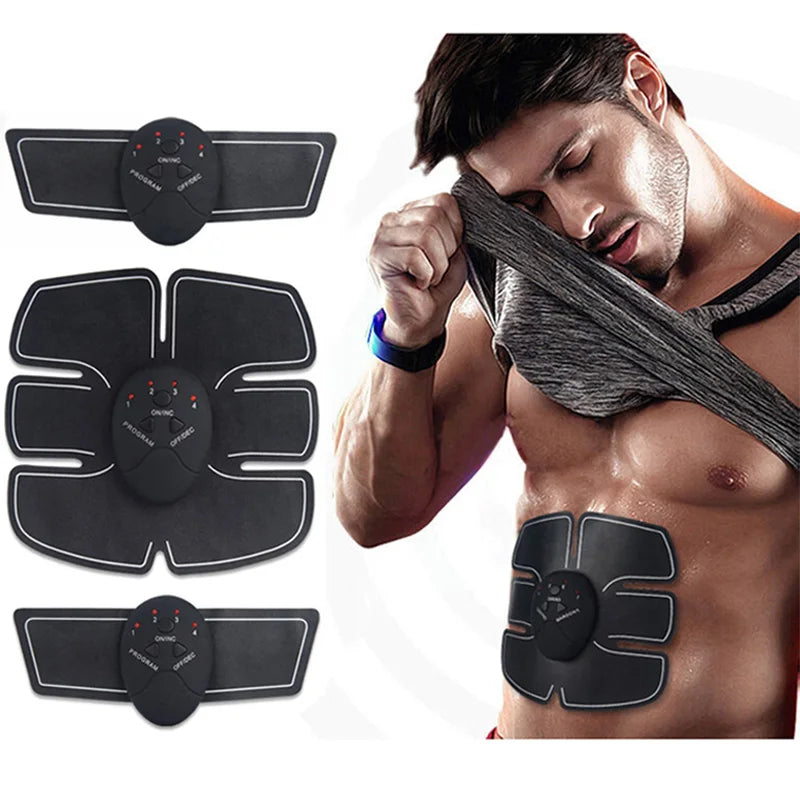 Electric Muscle Stimulator Wireless Buttocks Hip Trainer Abdominal ABS Stimulator Fitness Body Slimming Massager