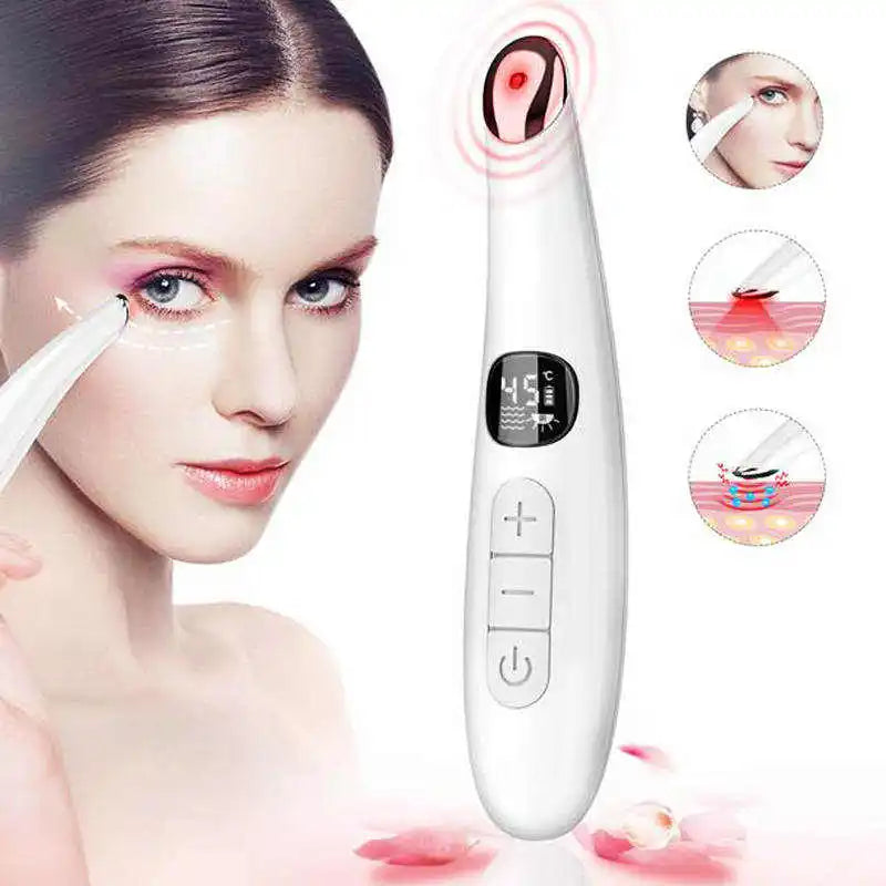 OEM ODM Hot Selling Multifunction Eye Care Beauty Massager Facial Eye Lifting Wand Under Eye Massage Device for Dark Circles