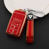 Premium Soft TPU for Honda Acura RLX MDX CDX TLX-L NSX Car Key Case Cover Shell Key Rings Keychain Bag Factory Key Accessories