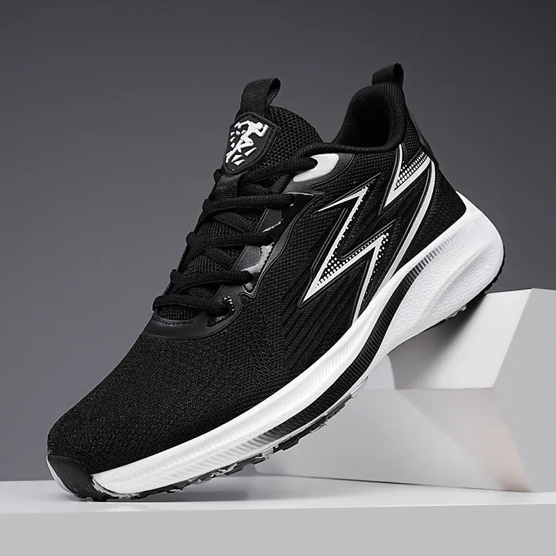 Men's Summer Extra Large Size 47-48 Sports Casual Running Shoes Mesh Upper Rubber Midsole Shock Absorption Middle School