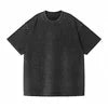 Custom Embroidered 230g Polyester/Cotton Washed Regular Fit T-shirt A3