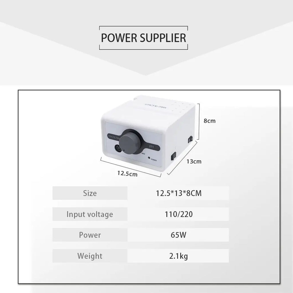 Factory Wholesale Original Korea Dental Micromotor Jewelry Polishing Machine Strong Professional 35000RPM Nail Drill