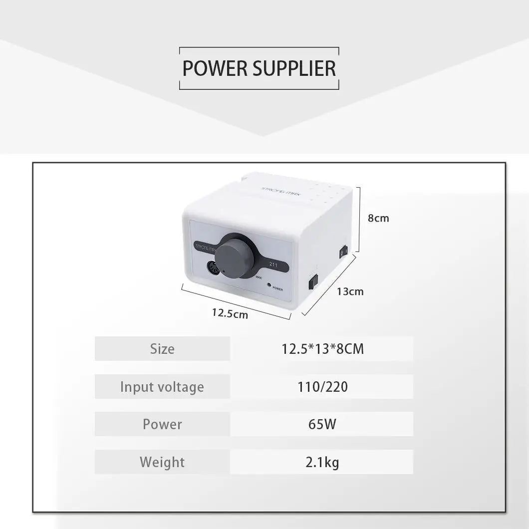 Factory Wholesale Original Korea Dental Micromotor Jewelry Polishing Machine Strong Professional 35000RPM Nail Drill