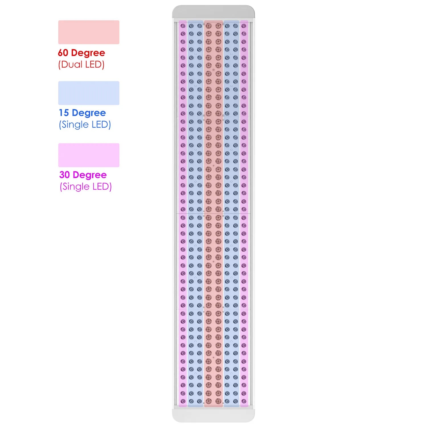 USA Free Shipping Cost Voice Control 7 Wavelengths Infrared LED Red Light Therapy Panel with Romoter Stand