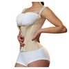 Steel Bone Adjustable Compression Tummy Control Girdle Body Shaper Vest Slim Waist Trainer Bustier Corsets for Women